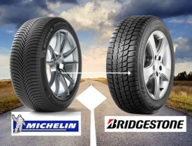 Nên thay lốp xe Michelin hay Bridgestone